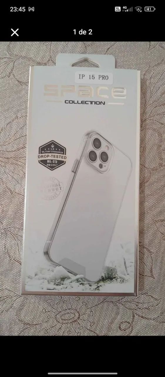 Capa celular iPhone 15 pro ,entrego