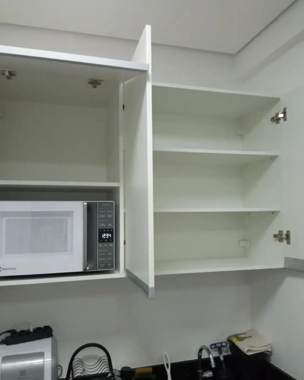 Conjunto de armários de cozinha branco - Foto 2