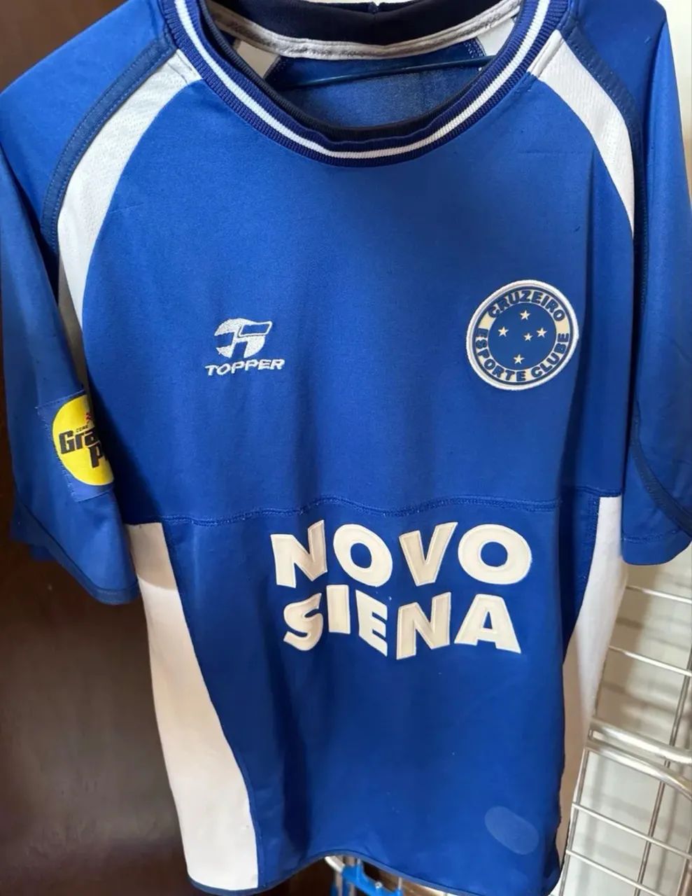 Camisa Cruzeiro 2001 - Libertadores - Foto 3