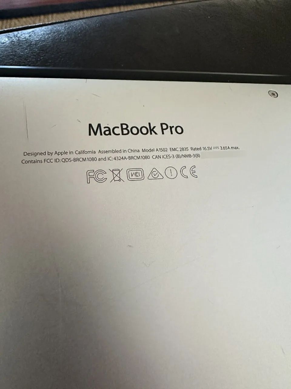 Apple Macbook Pro 2015 A1502 i5 2,7ghz 13 polegadas 8gb ram 128gb SSD Monterey  - Foto 5