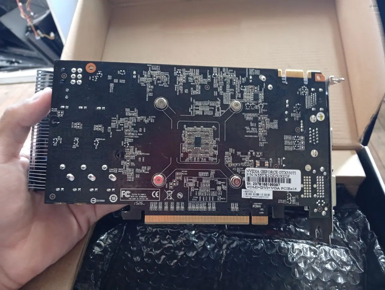 Placa de vídeo Pc yes ,1GB com 126 bits  - Foto 3