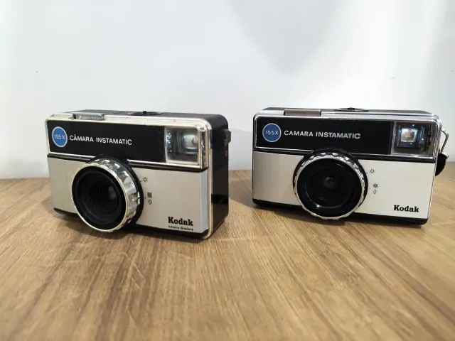 Câmeras Kodak Instamatic 155X - Ótimo estado