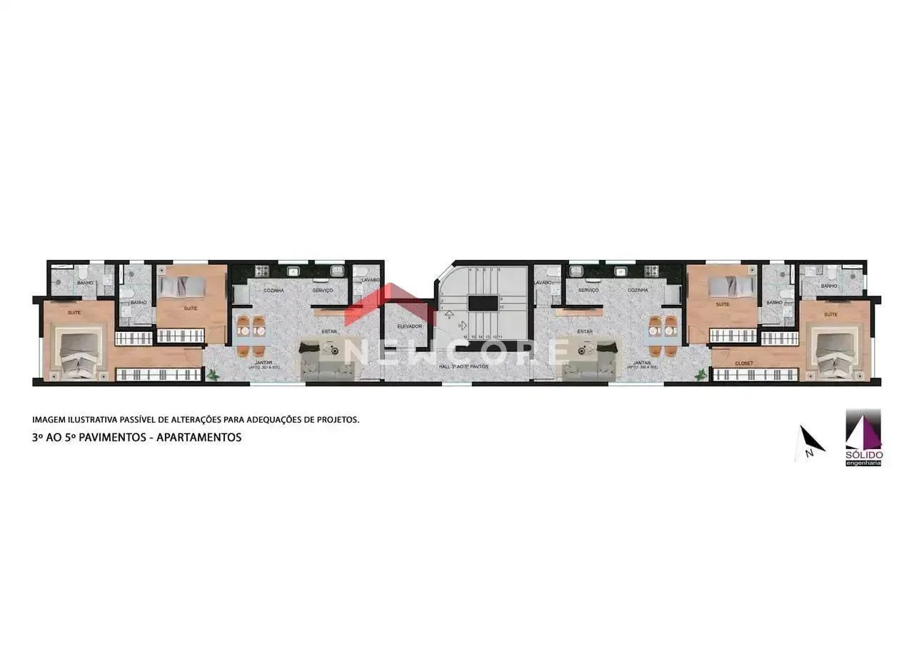 Apartamento em Rua Lavras - São Pedro - Belo Horizonte/MG - Foto 3