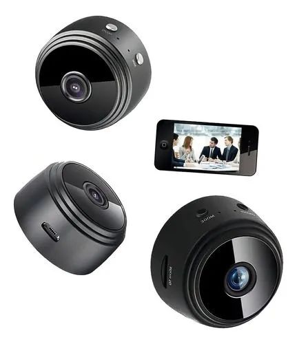 Camera Espiã Mini Grava Micro Áudio Voz Wifi Cor Preto - 0b25 - Foto 3