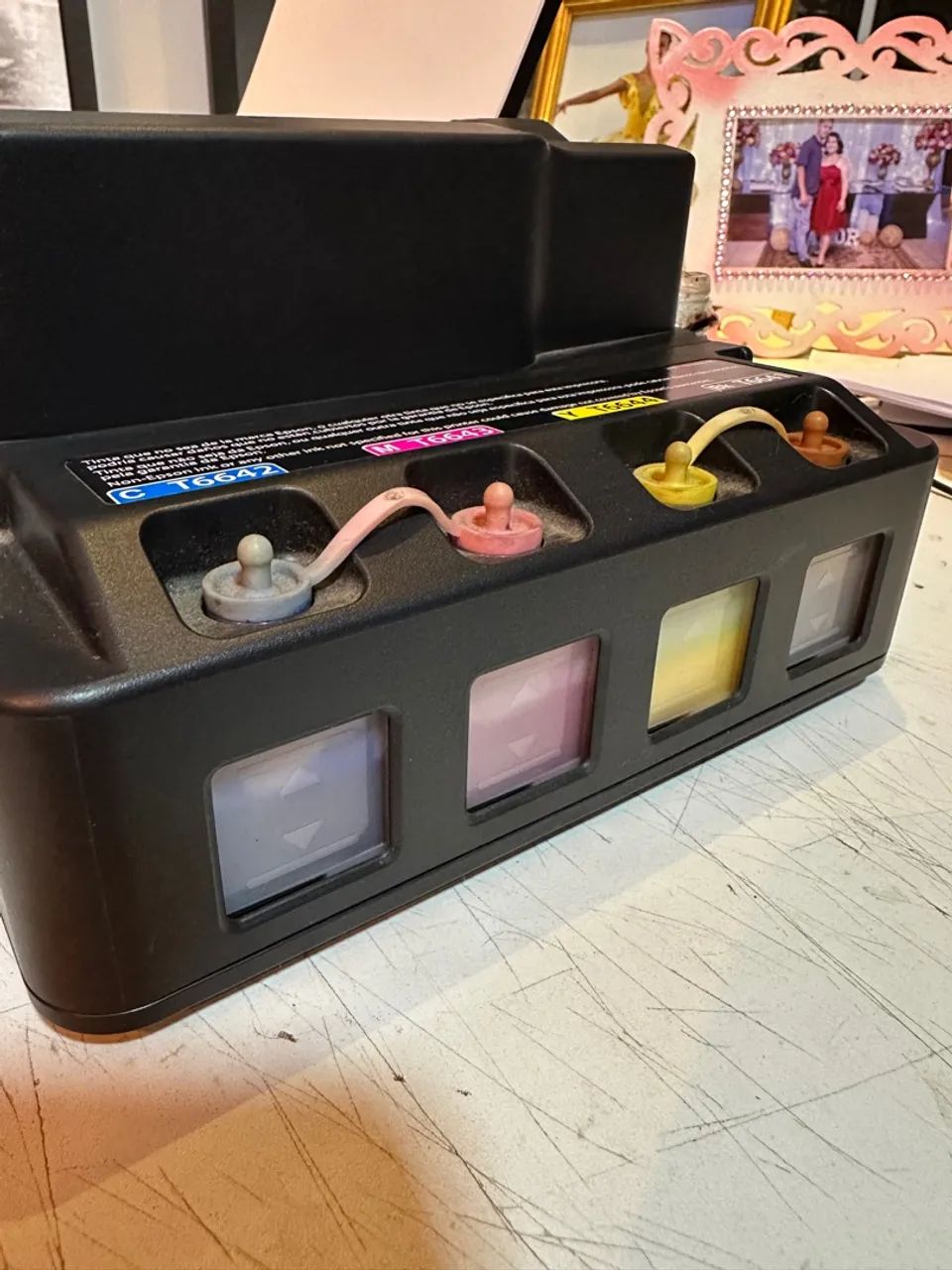 Prensa de canecas 6 em 1 + impressora sublimatica  - Foto 3