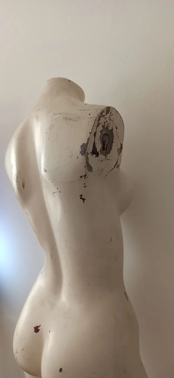 Manequim de Vitrine Feminino Branco - Foto 3