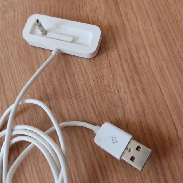 carregador apple base ipod shuffle 2a geração original (usado) - Foto 3