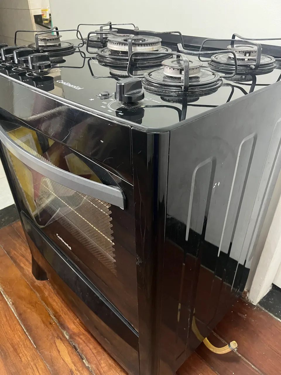 Fogão 5 bocas continental gás encanado 