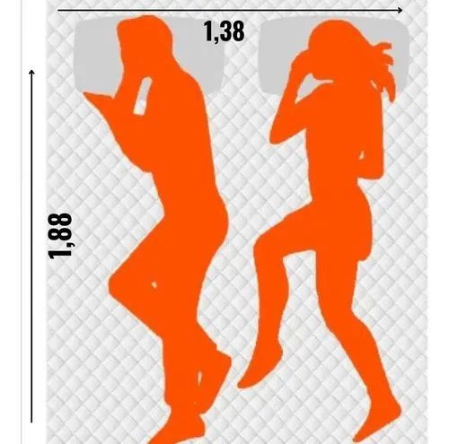 Promoção só hoje Cama box baú casal Corino branco  - Foto 6