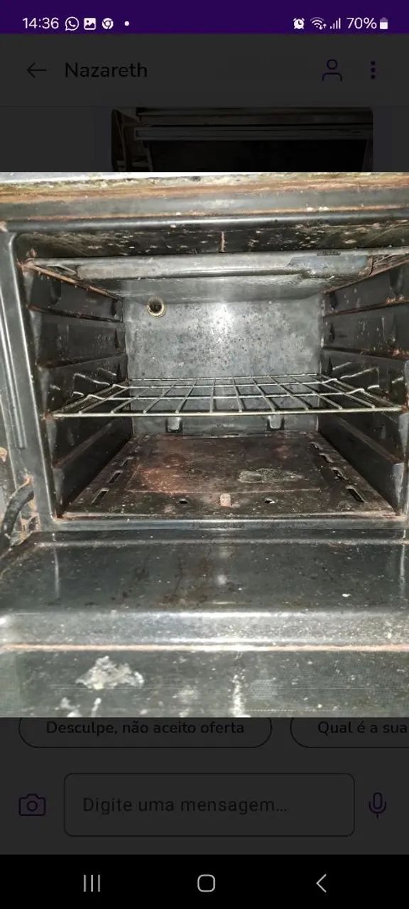 Fogão Continental 4 Bocas Usado - Foto 2