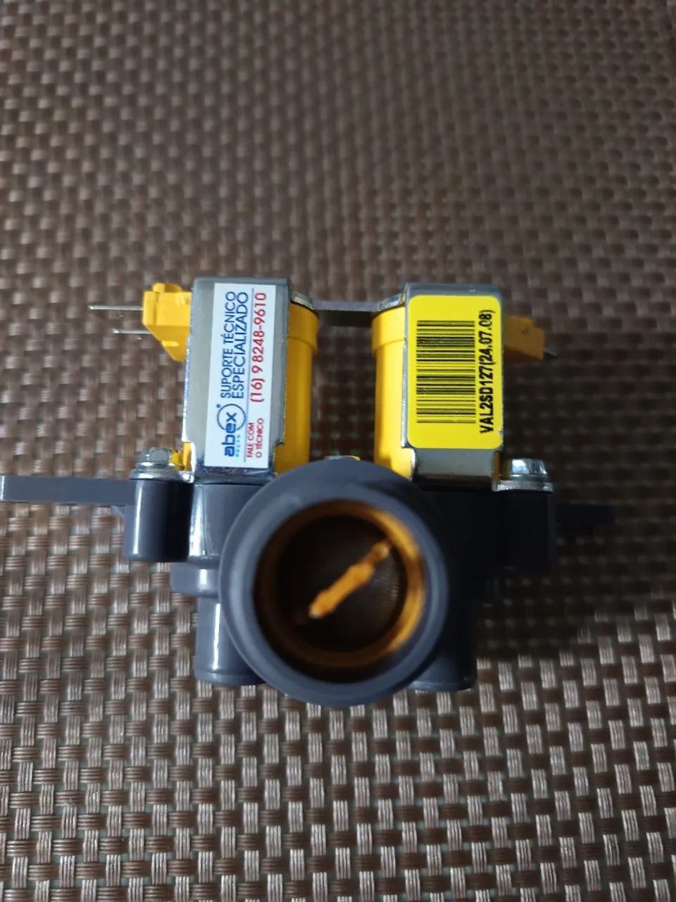 Válvulva de abastecimento dupla para lavadoras de roupas