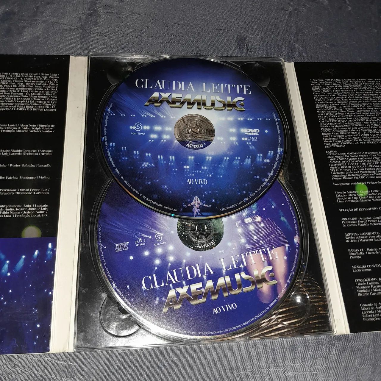 Cd e dvd Cláudia leitte axé music - Foto 2