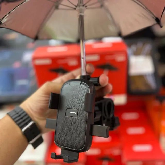 Suporte para Celular com Guarda-Chuva - Foto 2