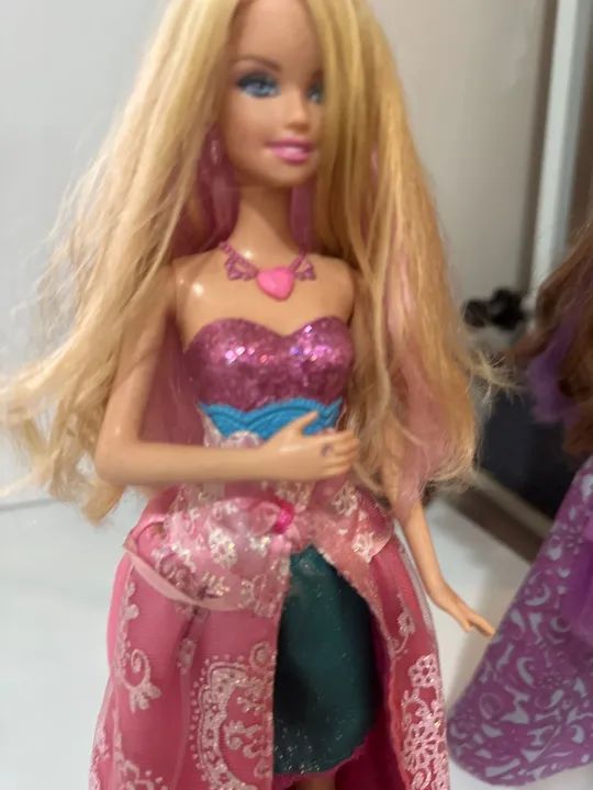 Boneca Barbie Princesa pop  star - Foto 2