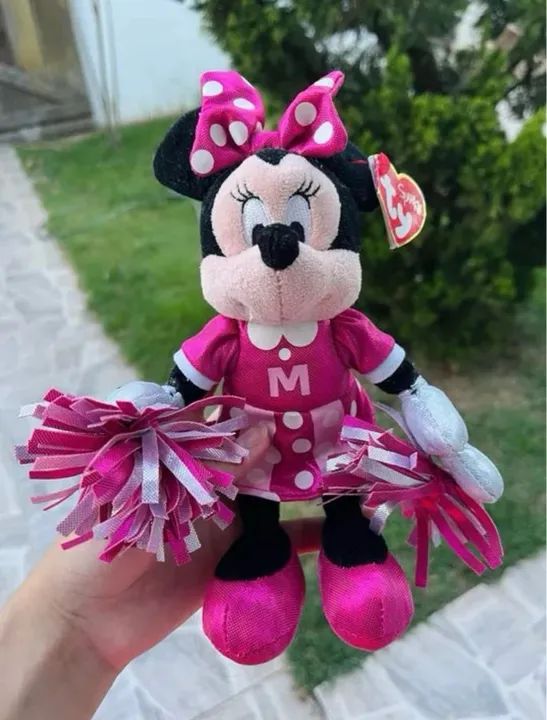 Pelúcia Ty Sparkle Disney Minnie Mouse - Comprei nos EUA