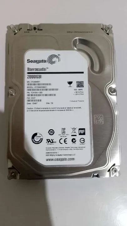 HD Seagate 2TB