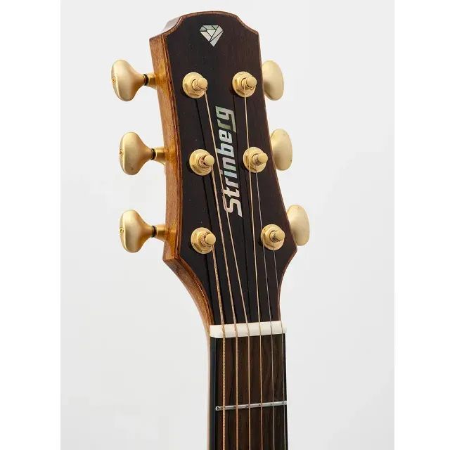 Violão Strinberg Diamond DD6SC KOA Folk com Case - Foto 4