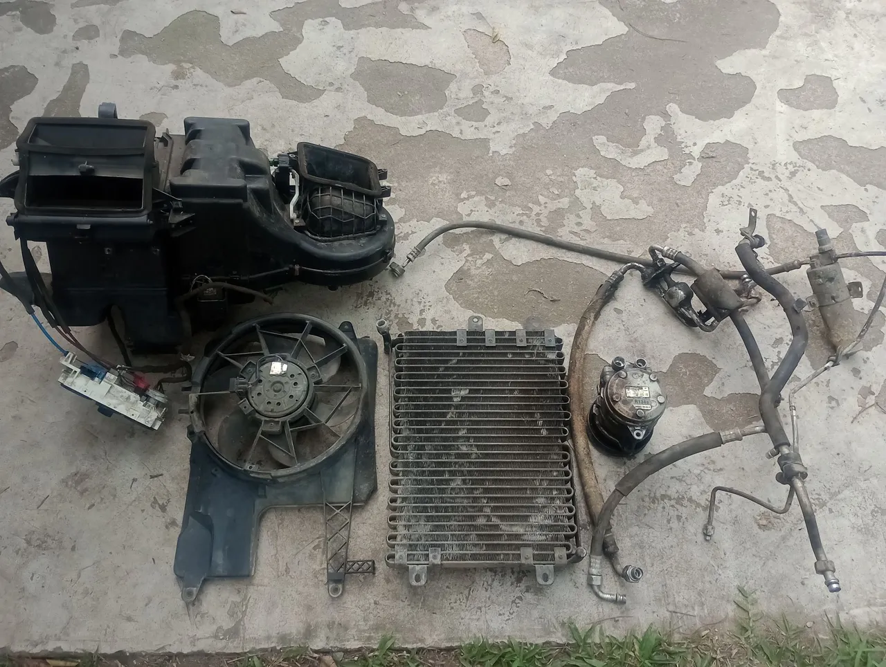 Kit ar condicionado Gol G3/G4 1.0 AT
