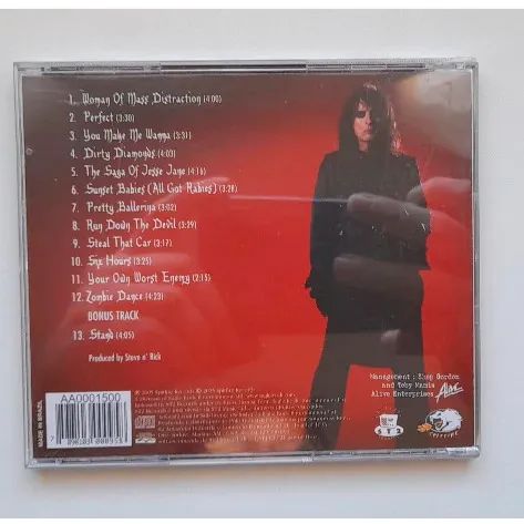 CD Alice Cooper - Dirty Diamonds (usado, mas como novo) - Foto 3
