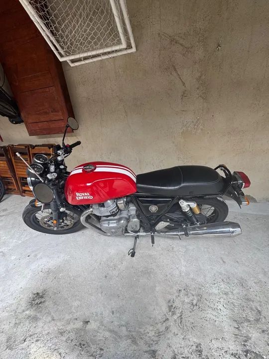Royal Enfield Continental GT 650cc - Vermelha - Impecável - Foto 5