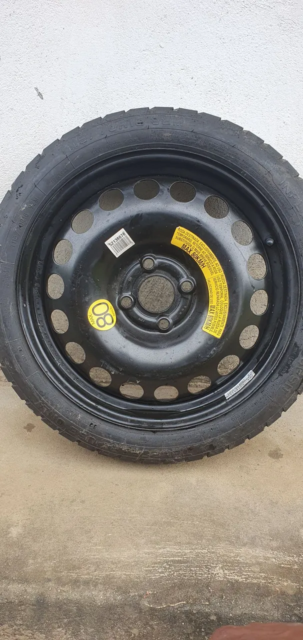 Roda de estepe 115/70 aro 16 GM