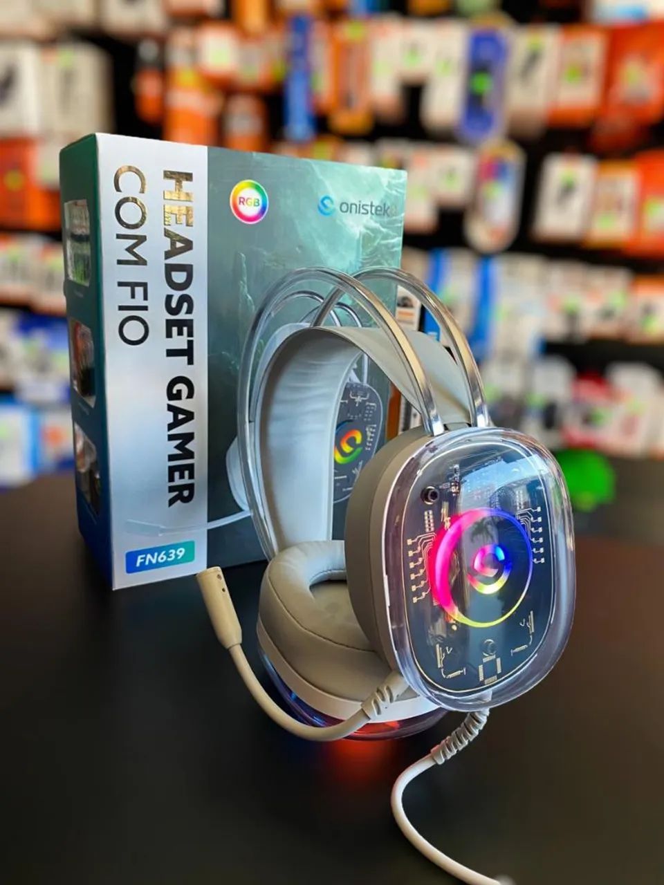 HEADSET GAMER ONISTEK FN639 - Foto 2