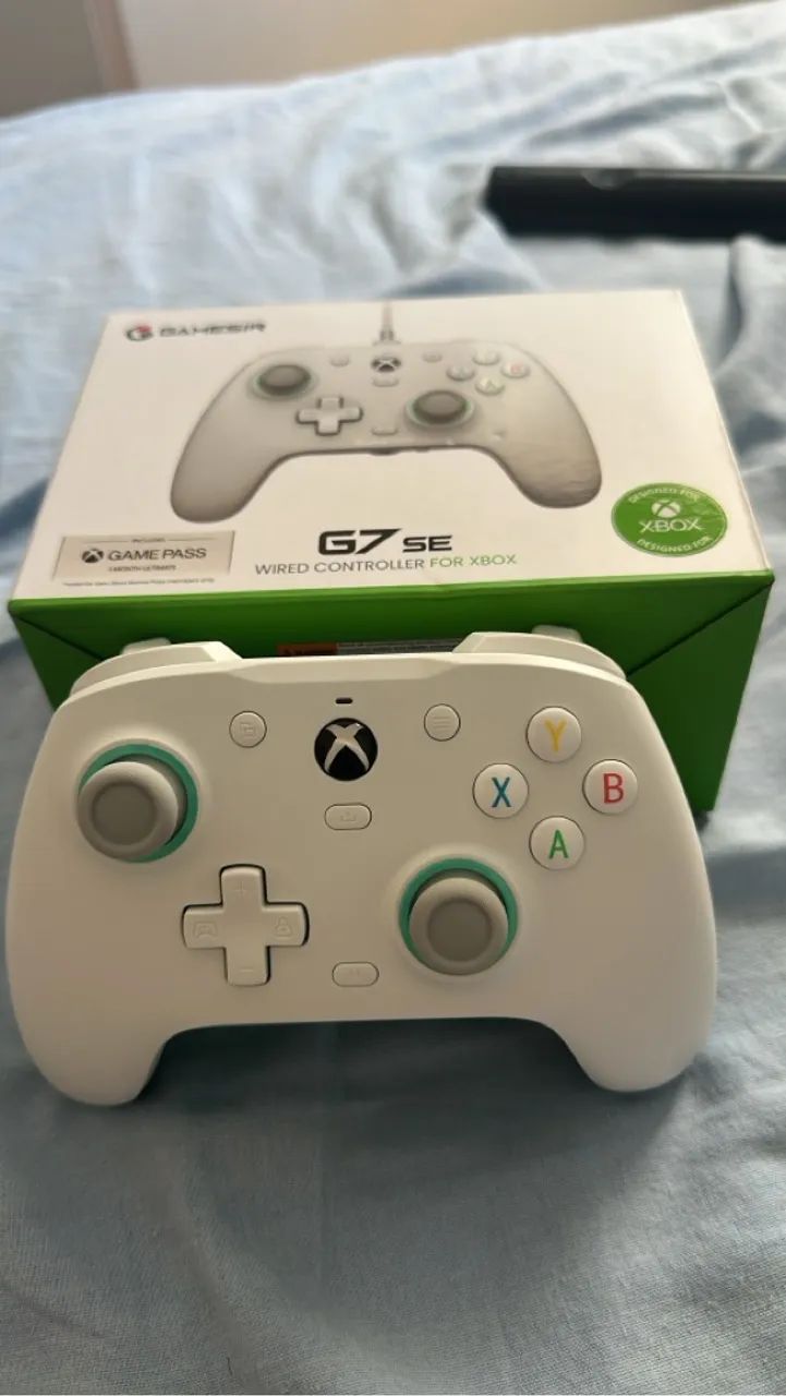 Controle Xbox Gamesir G7 SE - Novo - Branco