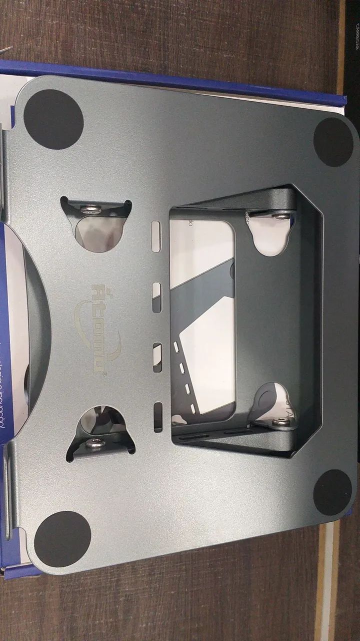 Suporte em aço inox para tablet. Dobrável  - Foto 2