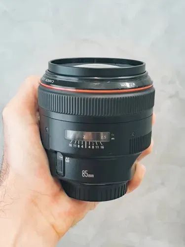 Lente Canon 85mm f 1.2 L II 