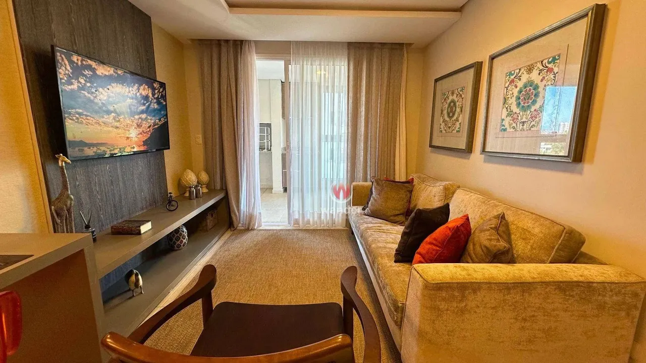 Apartamento com 2 dormitórios para alugar, 91 m² por R$ 5.900,00/mês - Praia da Enseada -