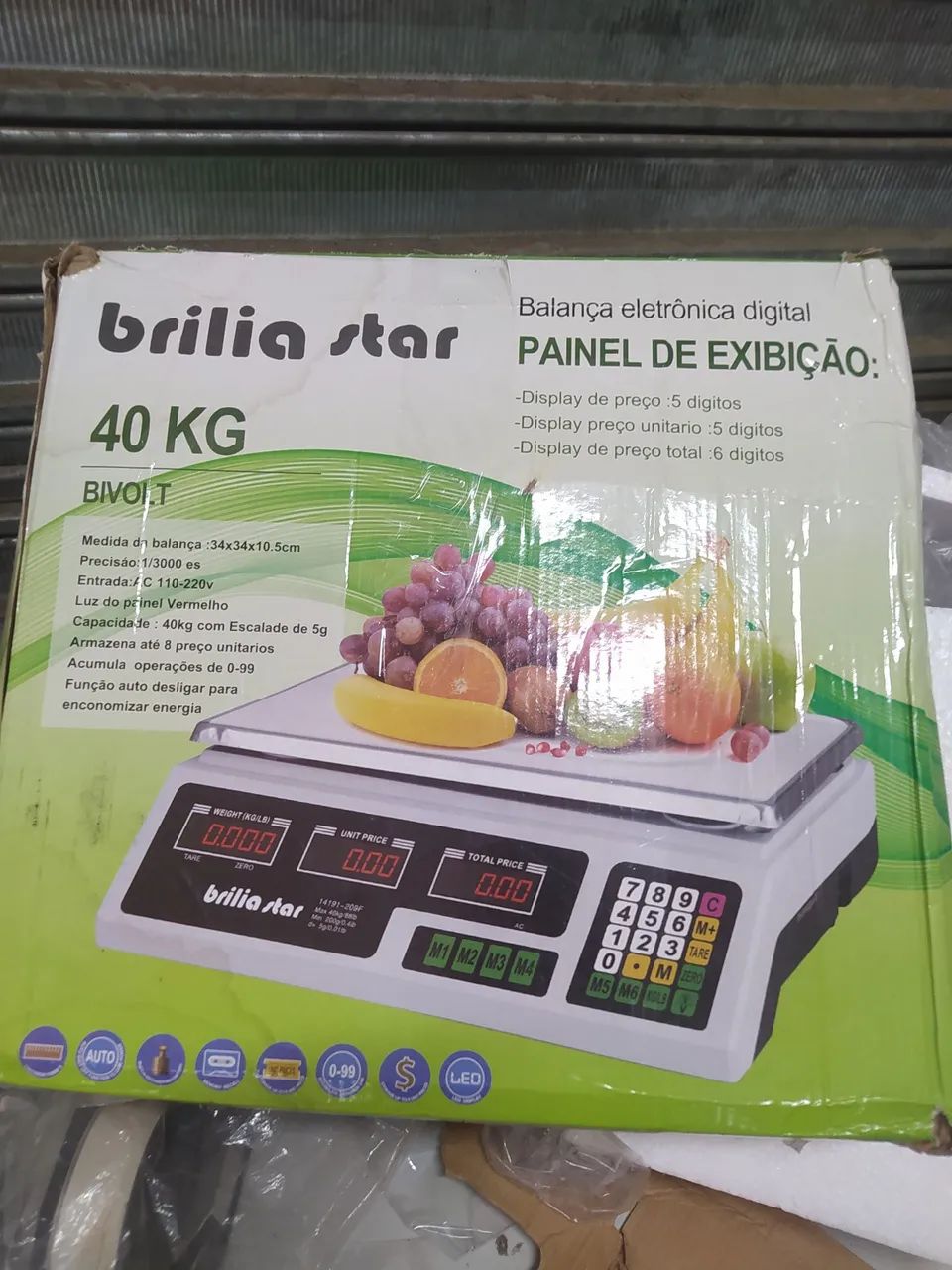 BALANÇA 40KG BIVOLT NOVA  - Foto 2