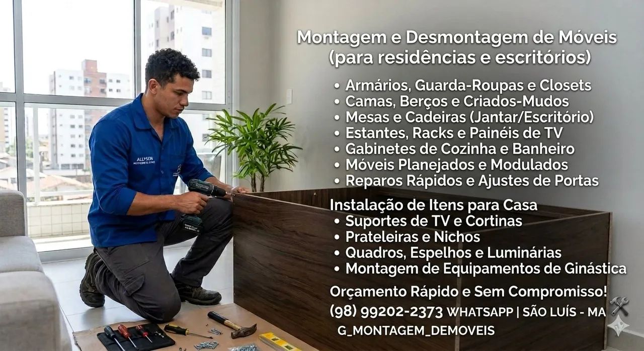 MONTADOR DE MÓVEIS EM GERAL  - Foto 2