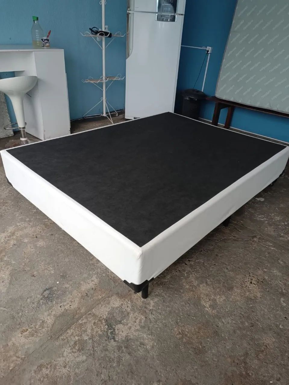 Cama box + colchão casal - Foto 2