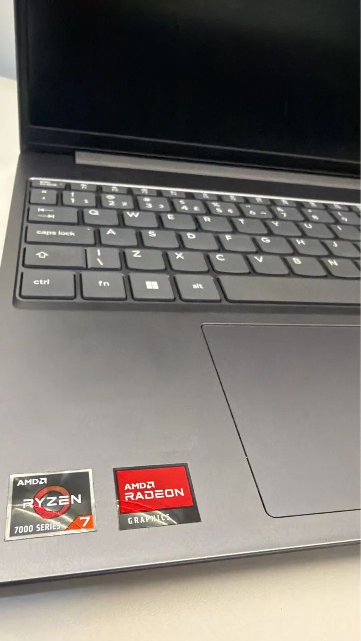 Notebook Lenovo slim,notebook com 512 ssd, ryzen7 8 núcleos, 16Gb ram DDr5,placa de vídeo  - Foto 3