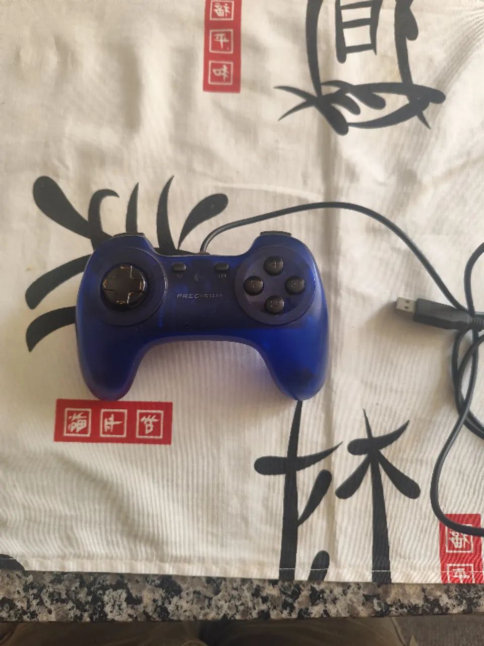 Controle USB Logitech Precision - Ótimo Estado (Niterói) - Foto 4