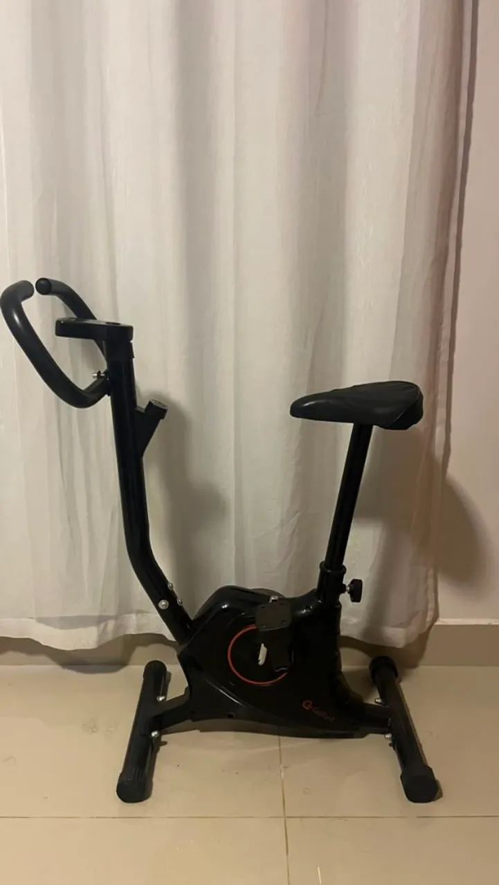bicicleta ergométrica vertical gallant trainer gbe1hbta pt - Foto 3