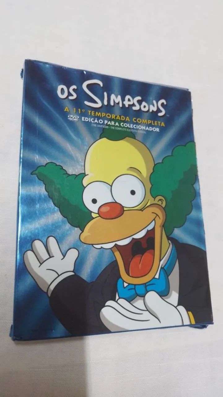 DVD Box Quadruplo Os Simpsons- A 11ª Temporada Completa - Edição Para Colecionador (23958)
