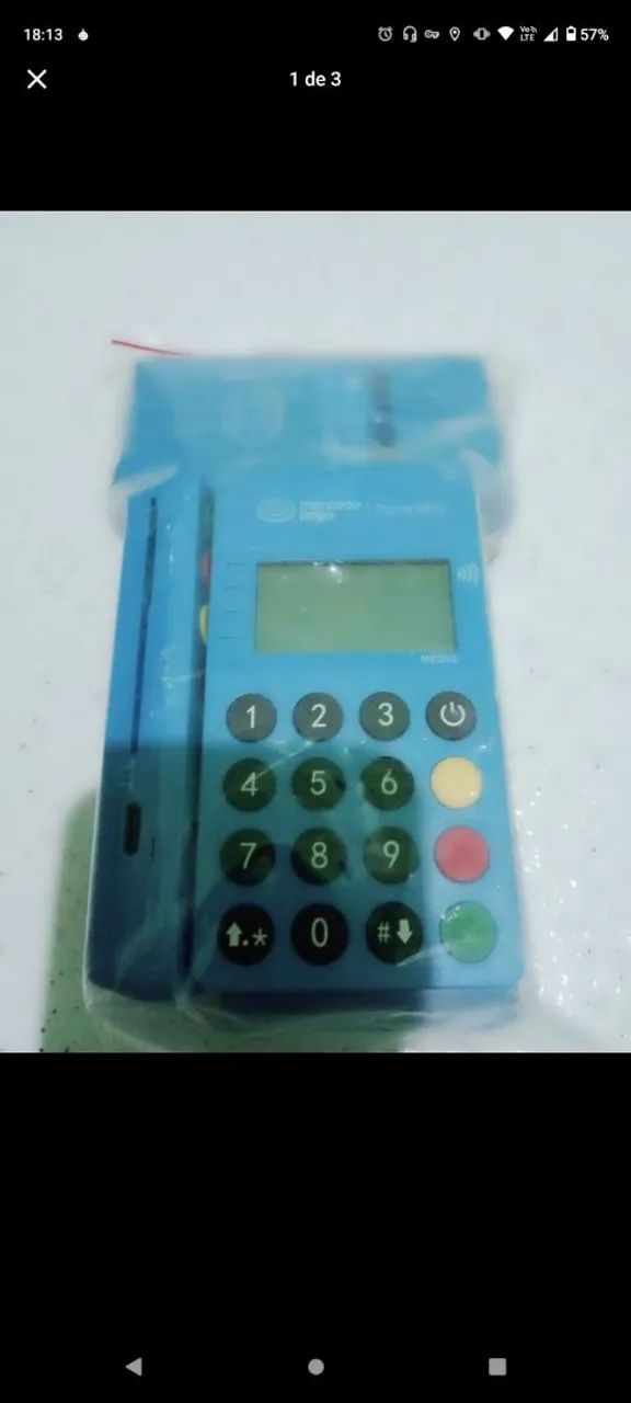 Kit de 5 máquininhas de cartão 