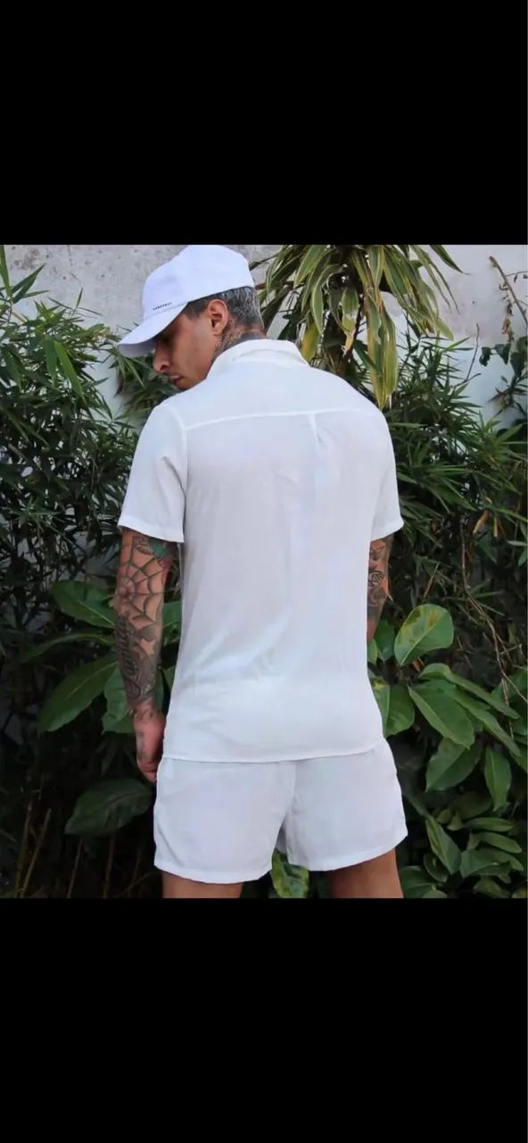 Conjunto branco G pra vender hoje - Foto 2