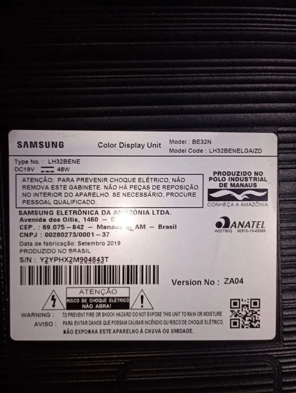 Tv Samsung 32 polegadas 