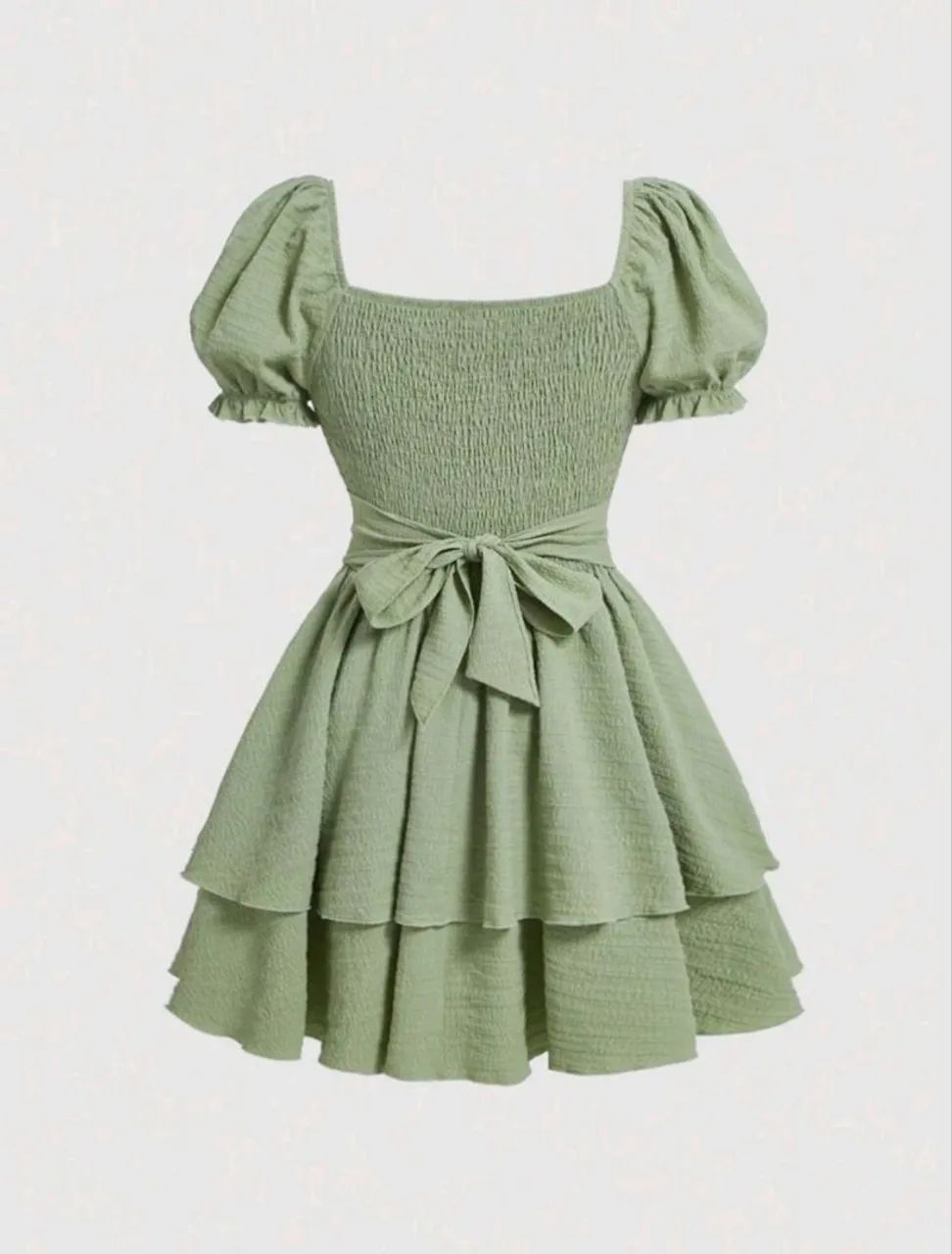 Vestido Shein Verde - Foto 2