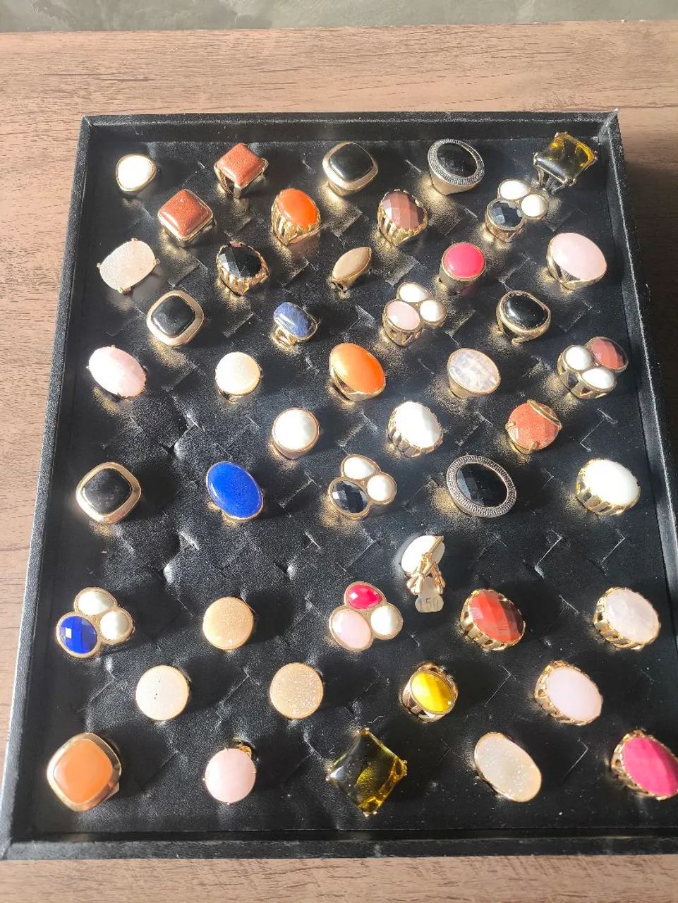 Anéis de pedras variadas cores - Foto 4