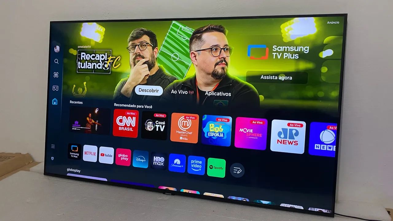 TV SMART SAMSUNG 55 POLEGADAS 4K NOVA - Foto 3