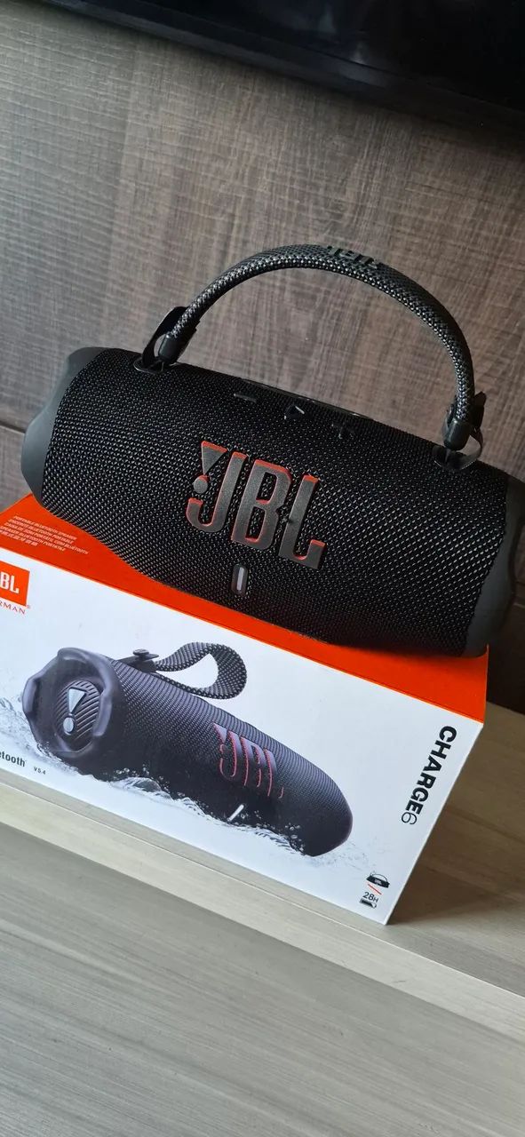.Caixa de som estilo JBL Charge 6, nova, sem uso e na caixa - Foto 4
