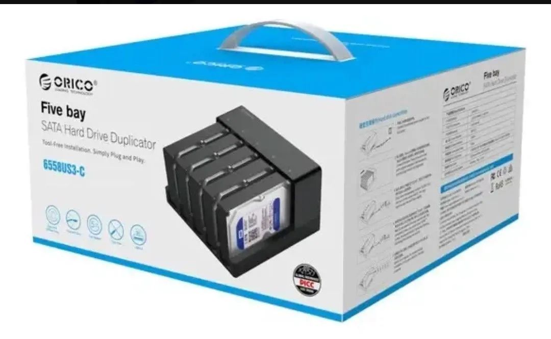 Dock Station Sata 2.5 E 3.5 Com 5 Entradas - Foto 5