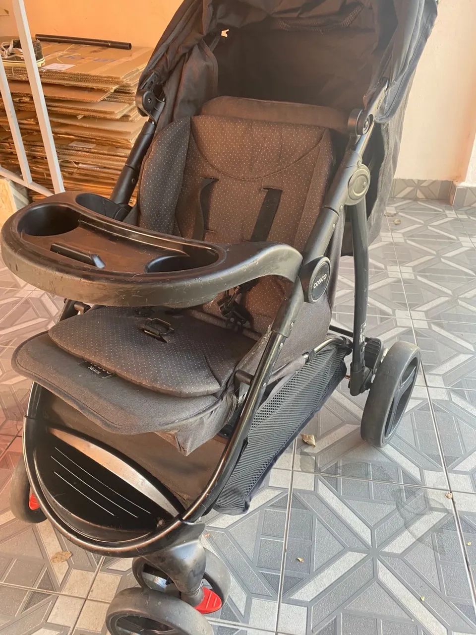 Carrinho com bebê conforto  - Foto 3