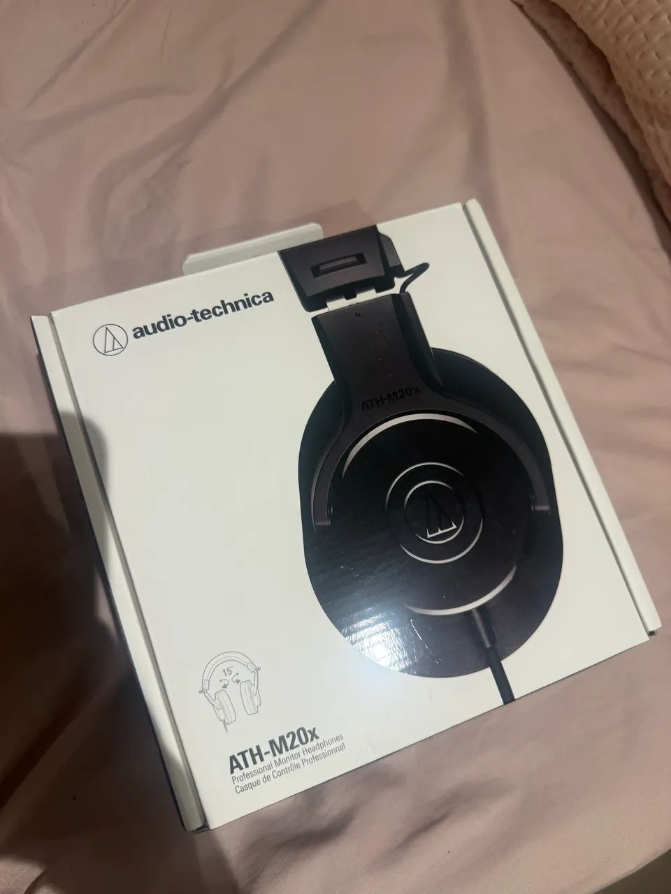 Fone de ouvido Áudio-Technica ATH-M20x