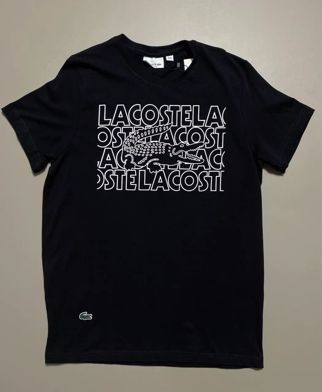 Camiseta Lac Preto/Branco