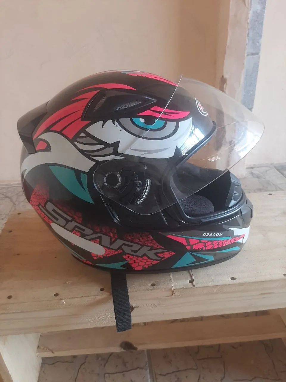 Capacete Ebf Spark Dragon 
