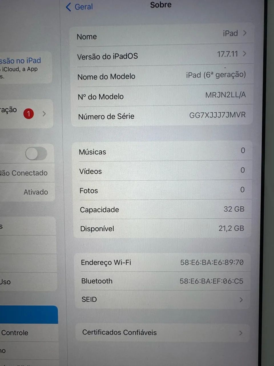 IPad 6º geração  - Foto 4